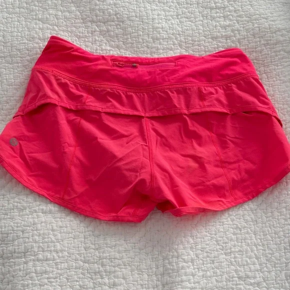 lululemon athletica Hot Pink Athletic Shorts - Picture 3 of 6